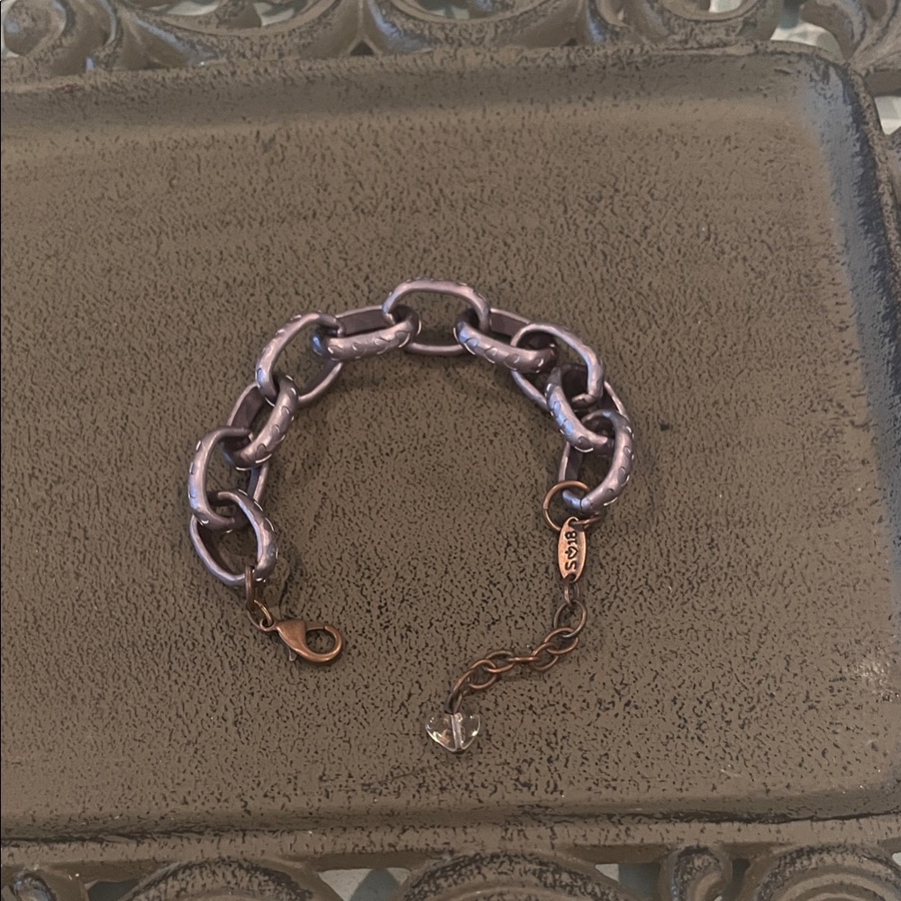 Guess Lavender Chain Bracelet